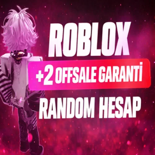  ⚡+2 OFFSALE GARANTİ⭐ROBLOX RANDOM HESAP⭐
